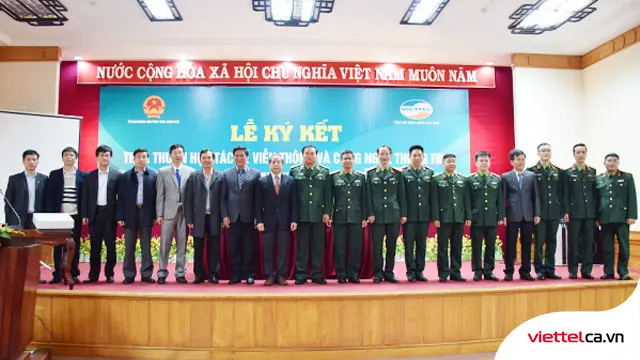 Lễ ký kết hợp tác giữa Viettel và Tổng Cục Thuế