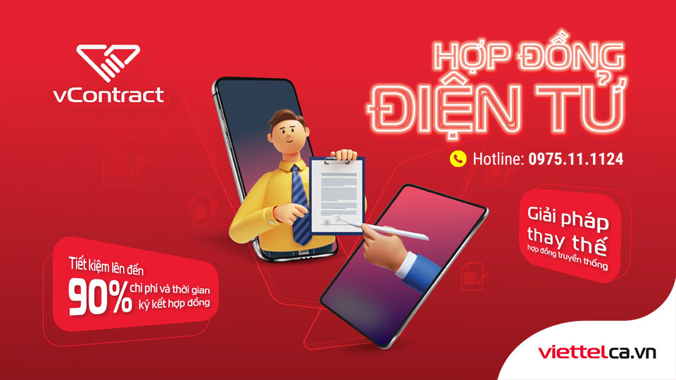 Bảng giá dịch vụ hợp đồng điện tử Viettel vContract
