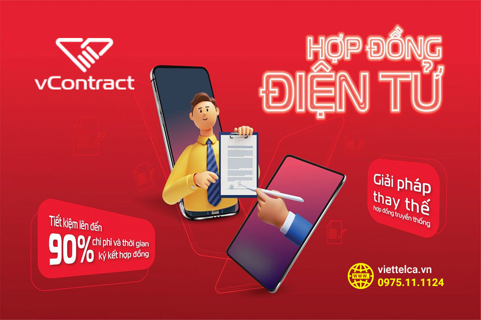 Chính thức cung cấp dịch vụ hợp đồng điện tử Viettel vContract